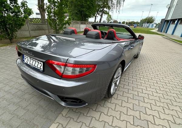 Maserati GranCabrio cena 499900 przebieg: 19600, rok produkcji 2019 z Poznań małe 466